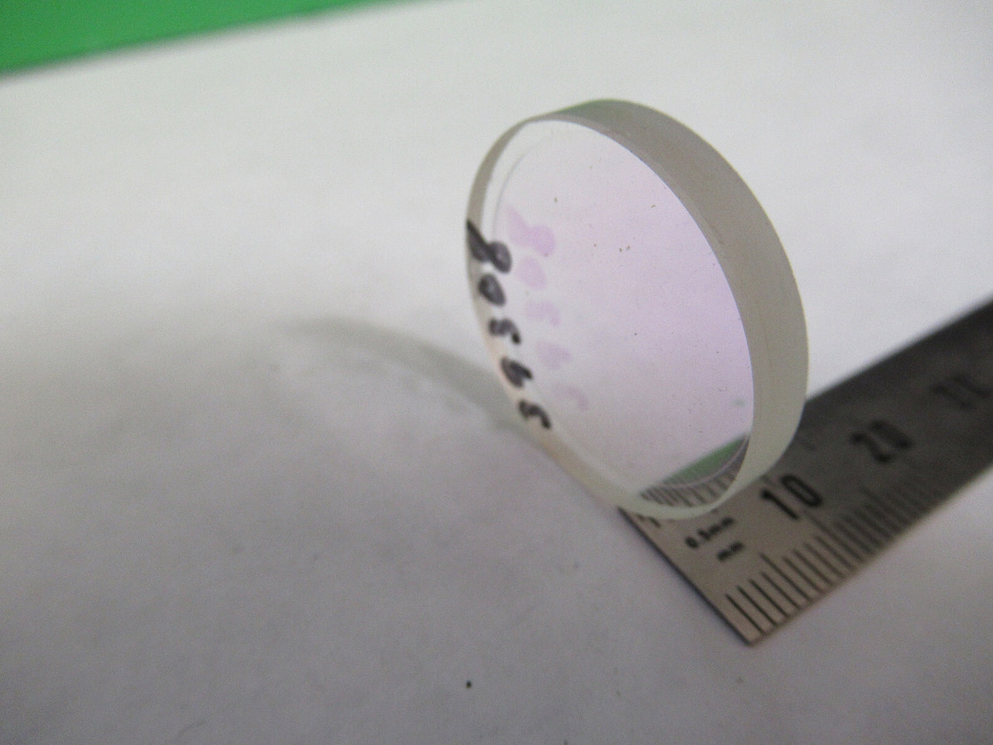 OPTICAL FLAT COATED OPTICS LASER OPTICS  AS PICTURED S7-A-15