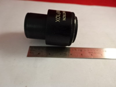 UNITRON EYEPIECE OCULAR NWF10X MICROSCOPE PART OPTICS AS IS &4B-A-15