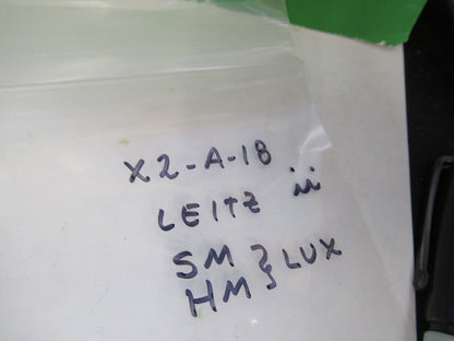 Ernst Leitz Wetzlar Germany Xy Stage Sm Hm Lux Microscope Part