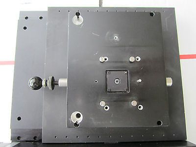 LARGE PARKER DAEDAL TWO AXES MOTORIZED STAGE TABLE STEPPER MOTORS NICE