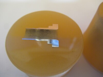 Los 2 Stück METALLOGRAPHISCHES METALLQUERSCHNITTPROBE MIKROSKOPISCHE PROBE &amp;A7-A-20