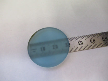 ANTIQUE BAUSCH LOMB GLASS FILTER HEAT ABSORB MICROSCOPE PART AS PICTURED G5-A-44