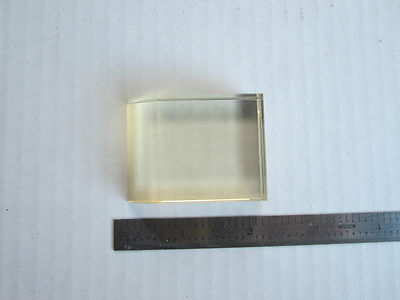 ZERODUR OPTICAL BLOCK TRUNCATED MIL SPEC LASER OPTICS sku#gen