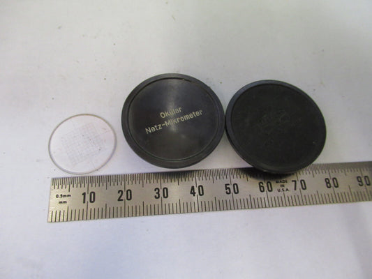 Reticle Micrometer Grid Carl Zeiss AG Ocular Microscope Optics