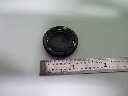 MICROSCOPE PART POLARIZER POL FAIR CONDITION FILTER OPTICS AS IS #H1-B-17