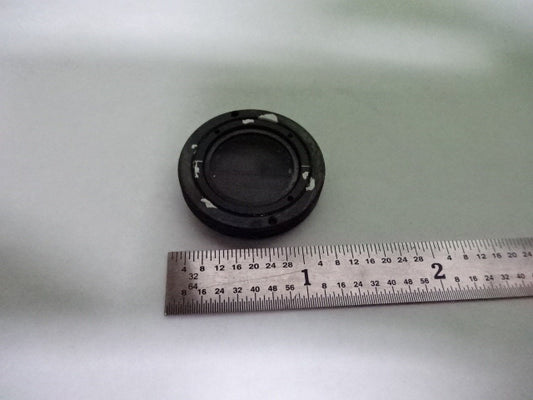 MICROSCOPE PART POLARIZER POL FAIR CONDITION FILTER OPTICS AS IS #H1-B-17