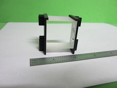 MICROSCOPE PART REICHERT POLYVAR [chipped] CUBE PRISM ?? OPTICS  BIN#14-T-02
