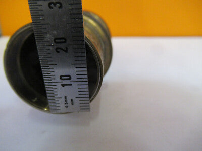 Antique Bausch & Lomb Tubus Brass Microscope Part Optics