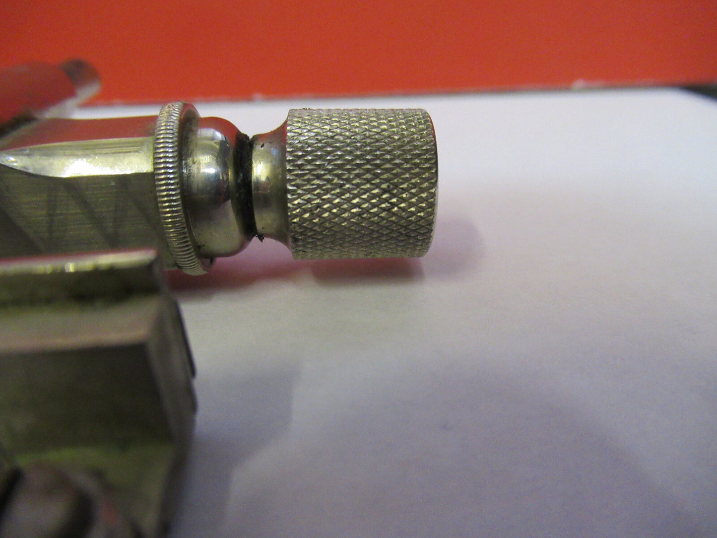 Antique Very Rare Spencer Lens Co. Xy Stage Clip Microscope Part