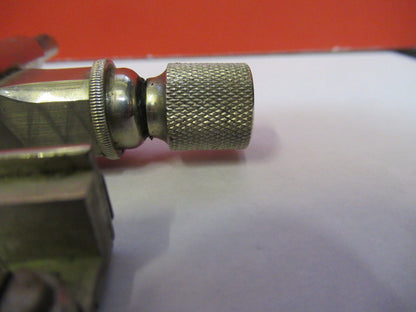 Antique Very Rare Spencer Lens Co. Xy Stage Clip Microscope Part