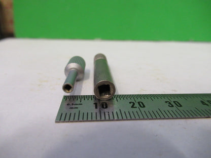 ZEISS GERMANY  POL SCREWS ADJUST POLARIZER MICROSCOPE PART AS PICTURED V8-B-20