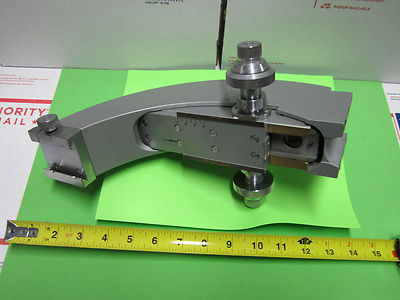 MICROSCOPE PART REICHERT AUSTRIA ZETOPAN FRAME + MICROMETER AS PICTURED BIN#29