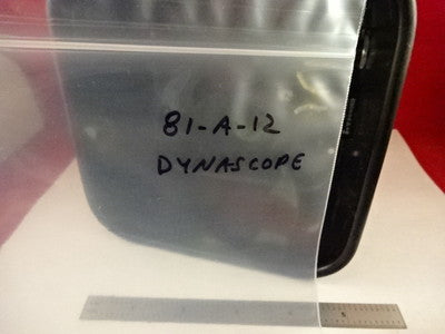DYNASCOPE ENGLAND PLASTIC COVER MICROSCOPE PART AS IS &81-A-12
