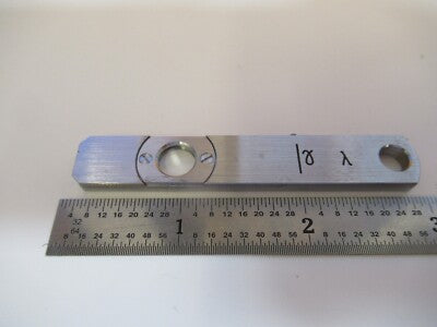 LEITZ GERMANY LAMBDA SLIDE RETARDER MICROSCOPE PART AS PICTURED &1E-C-16