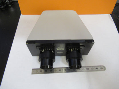 LEITZ GERMANY BINOCULAR HEAD LABORLUX MICROSCOPE PART AS PICTURED Y3-A-100