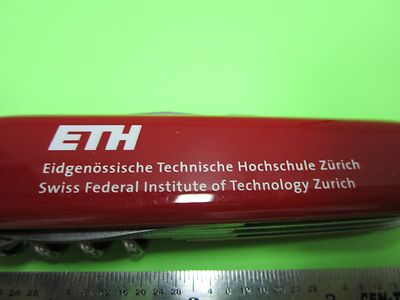 PROMO ETH SWISS INSTITUTE TECHNOLOGY ZURICH SWISS ARMY KNIFE   BIN#37