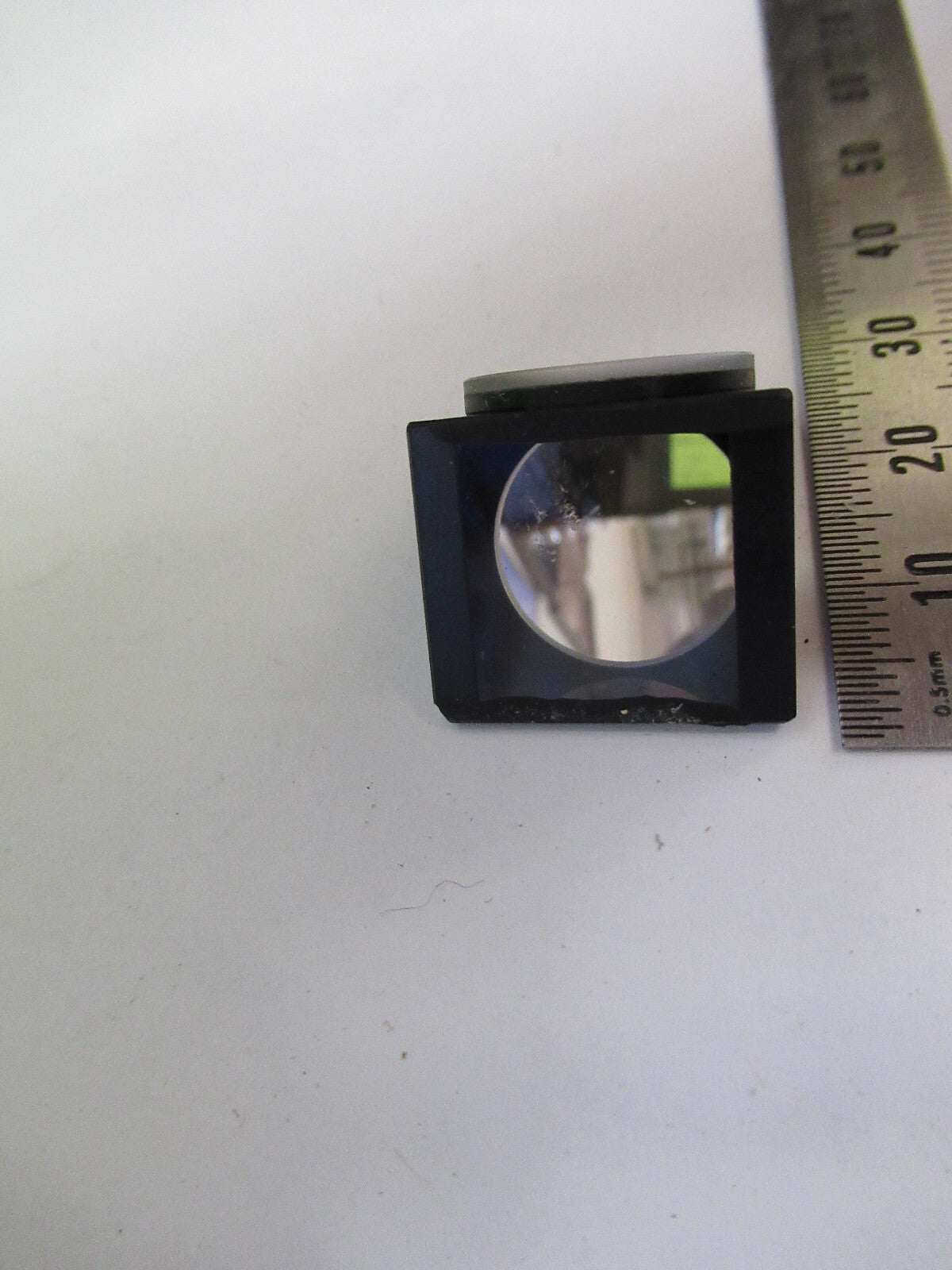 WILD SWISS GLASS PRISM HEAD OPTICS MICROSCOPE PART AS PICTURED X5-A-04