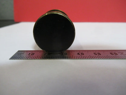EMPTY BRASS CONTAINER for MICROSCOPE OBJECTIVE PART AS PICTURED #B7-A-73
