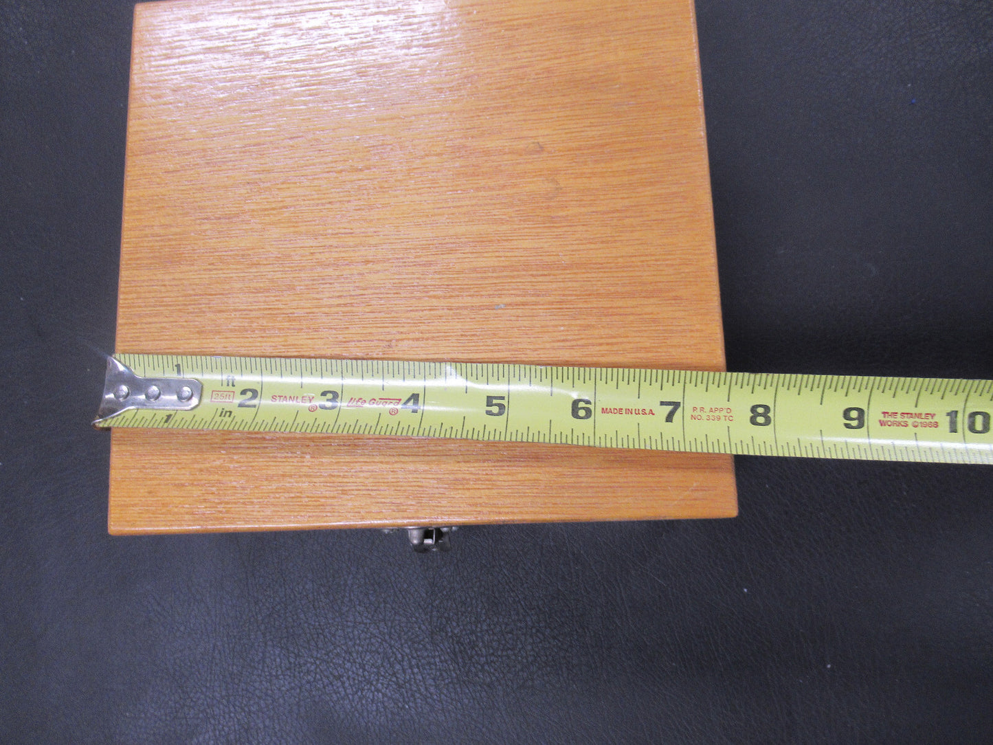 Olympus Japan Antique Empty Wood Box Microscope Part