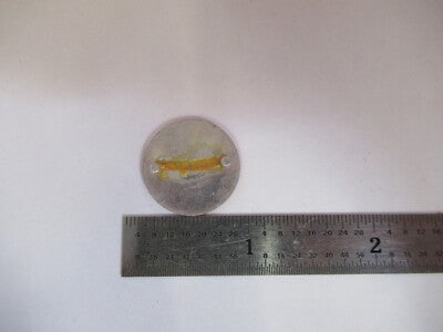 LEITZ GERMANY ALUMINUM LOGO MICROSCOPE PART AS PICTURED &4T-A-41
