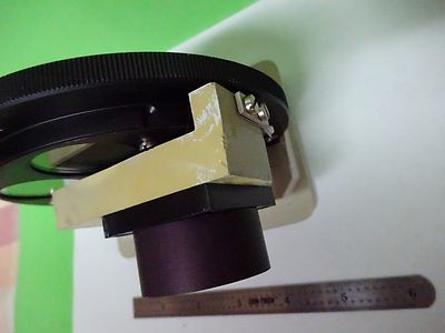 MICROSCOPE POLYVAR REICHERT LEICA FILTER WHEEL ASSEMBLY OPTICS AS IS BIN#W2-08