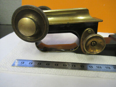 Antique Carl Zeiss AG Brass limb frame Rare Microscope Part