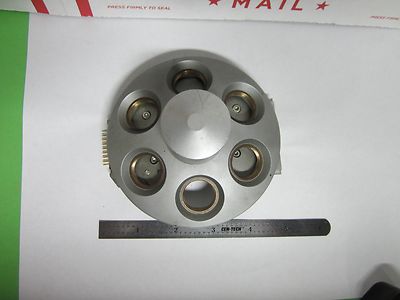 MICROSCOPE LEICA REICHERT POLYVAR NOSEPIECE AS IS  BIN#F1-V-34