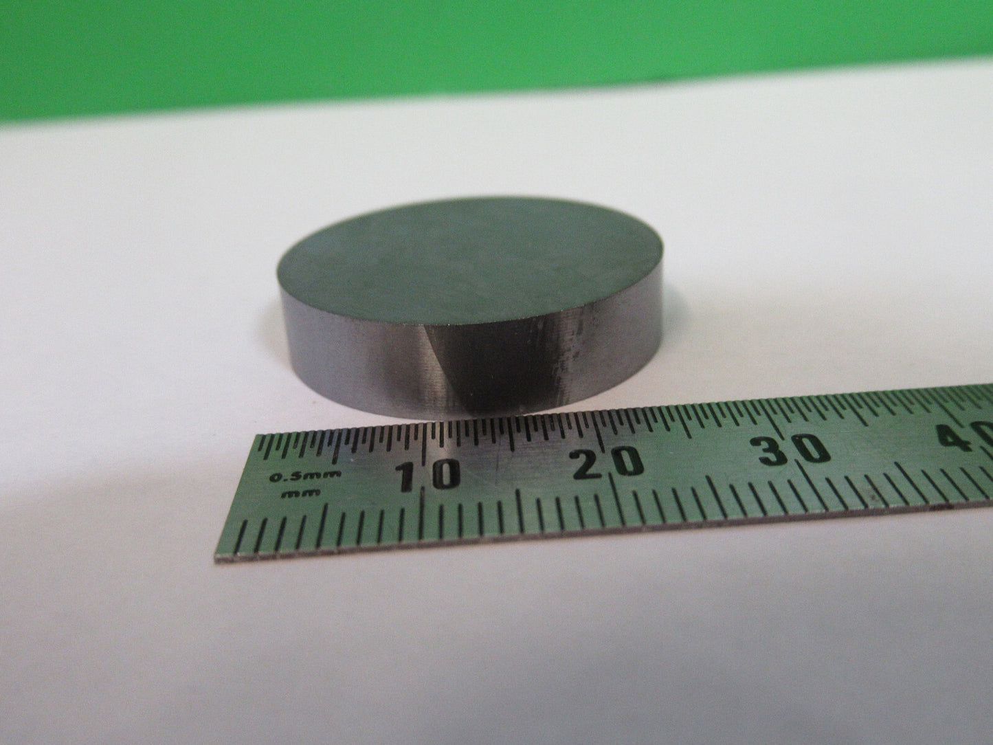OPTICAL FLAT SILICON METAL SINGLE CRYSTAL IR LASER OPTICS AS PICTURED X5-A-92
