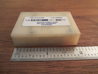 BRITISH AEROSPACE TWO AXIS GYROSCOPE RG408 100 DEGREE / SECOND
