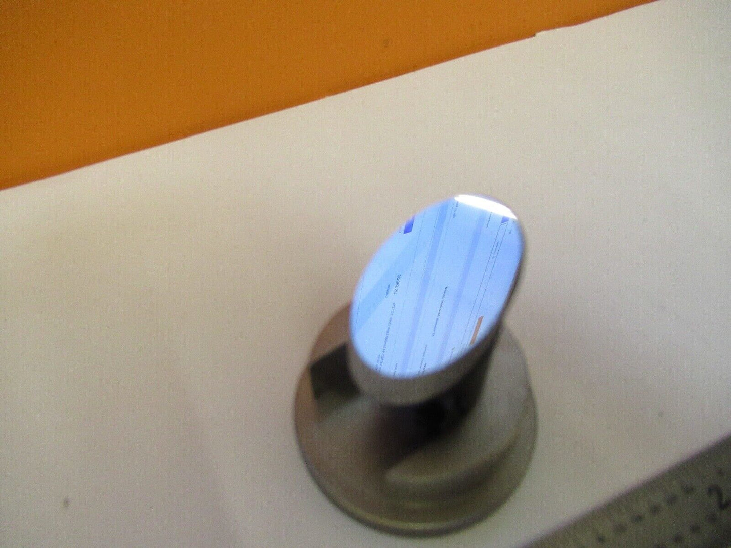 OLYMPUS JAPAN OPTICAL MOUNTED MIRROR MICROSCOPE PART as pictured &A2-A-62