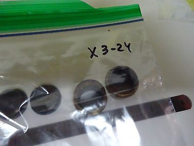 MICROSCOPE PART LOT OBJECTIVE CAPS BAUSCH SPENCER AO AMERICAN OPTICS  BIN#X3-24