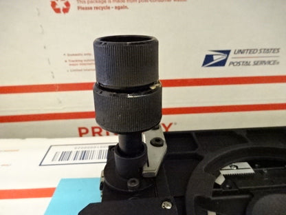MICROSCOPE PART NIKON OPTIPHOT JAPAN STAGE TABLE MICROMETER AS IS #B6H-02
