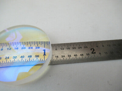 OPTICAL UV COATED LENS BI CX PRO LASER OPTICS AS PICTURED &F3-A-45