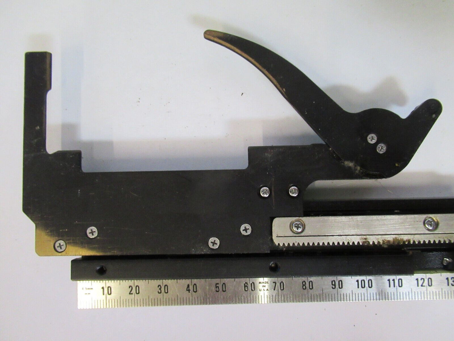 FÜR TEILE OLYMPUS JAPAN BÜHNENCLIPS MIKROSKOPTEIL WIE ABGEBILDET #W5-B-52