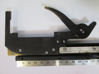 FÜR TEILE OLYMPUS JAPAN BÜHNENCLIPS MIKROSKOPTEIL WIE ABGEBILDET #W5-B-52