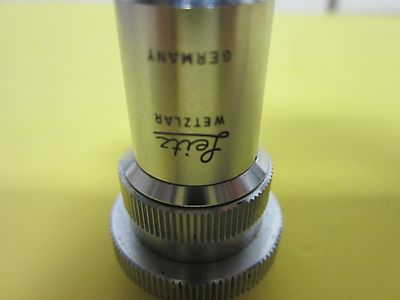 LEITZ WEIRD OBJECTIVE UTK 32X MICROSCOPE OPTICS AS IS BIN#A1-T-87