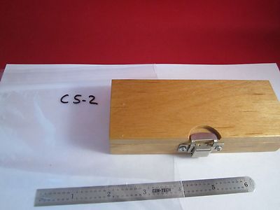 OPTICAL QUARTZ RULER MINIATURE RETICLE OPTICS BIN#C5-2