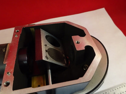 MICROSCOPE PART NIKON JAPAN METAPLAN VERTICAL ILLUMINATOR OPTICS  AS IS #N9-A-06