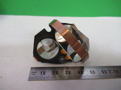 AMSCOPE PRISM ASSEMBLIES STEREO HEAD OPTICS MICROSCOPE PART AS PICTURED 82-A-75
