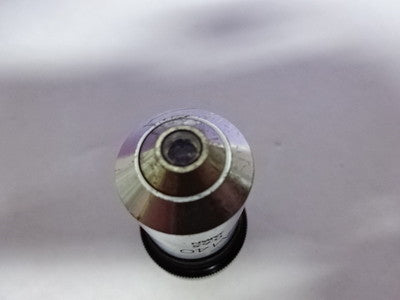 CHIPPED OBJECTIVE OLYMPUS M40 MICROSCOPE PART OPTICS AS PICTURED &Z6-05