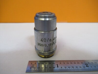Reichert Austria Objective 40X /250 Optics Microscope Part