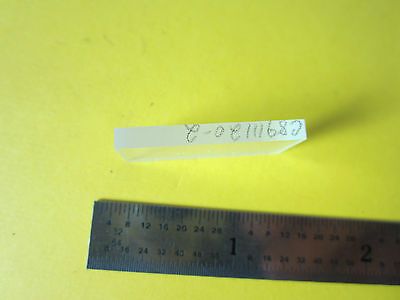 OPTISCHE BURLEIGH-BESCHICHTETE PLATTE MIL SPEC LASER OPTICS BIN#D1-29