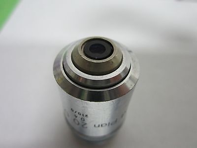 MIKROSKOPTEIL OBJEKTIV DIC MPLAN NIKON JAPAN 20X OPTICS AS IS BIN#N7-70-N
