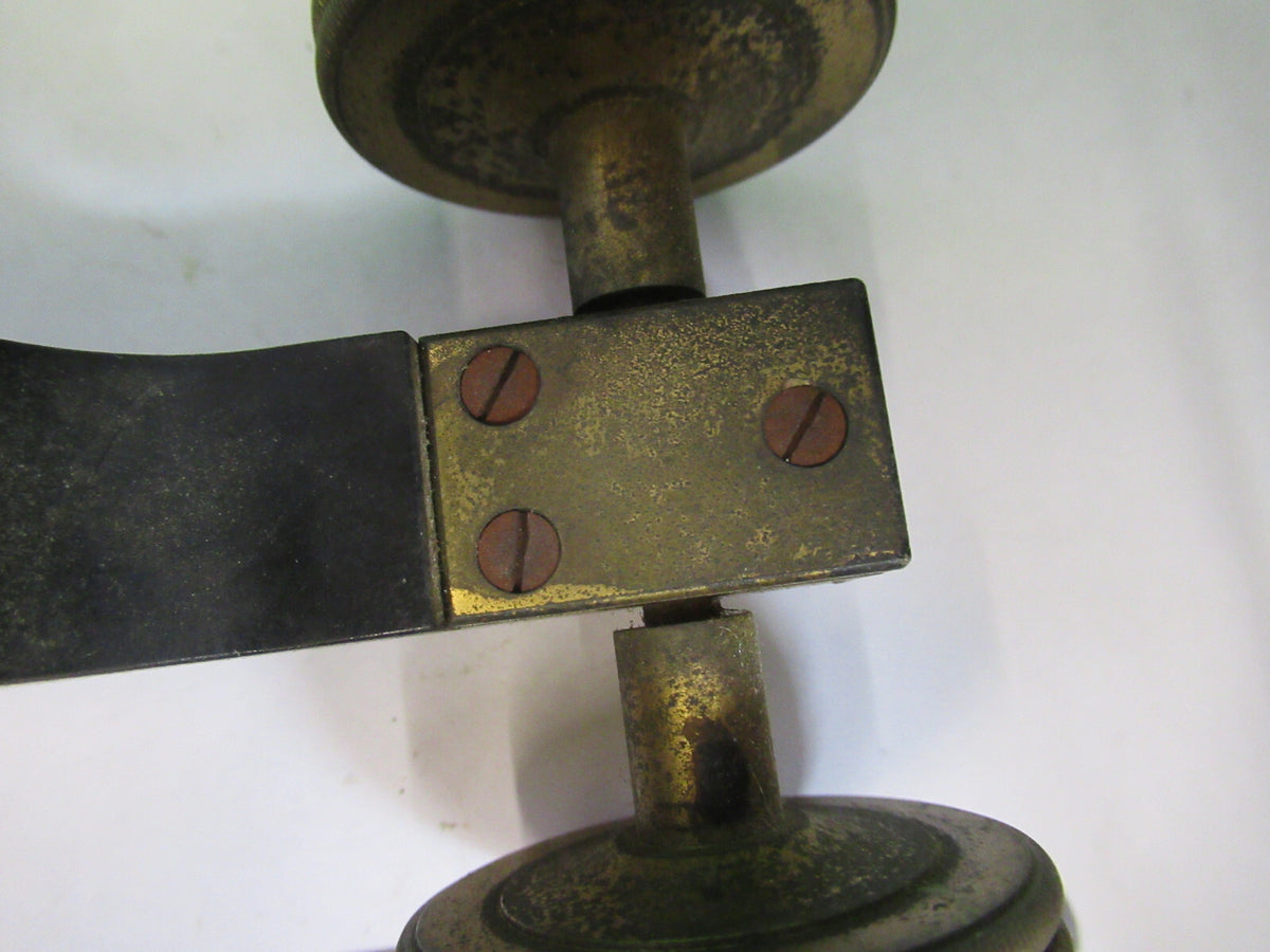ANTIQUE BAUSCH LOMB OLD STAGE FRAME LIMB MICROSCOPE PART AS PICTURED F3-B-70