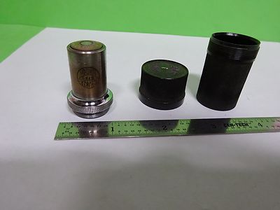 Microscope Part Vintage Objective Baker London 1/6 Optics