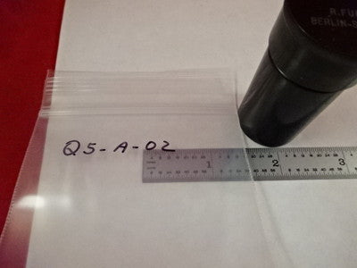 EMPTY ANTIQUE MICROSCOPE OBJECTIVE CONTAINER R. FUESS BERLIN 3 AS IS #Q5-A-02
