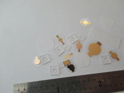 LOT BLANK PIEZOELECTRIC QUARTZ CRYSTAL X- Y- YX-CUT PIEZO SENSOR AS PIC #F5-A-65