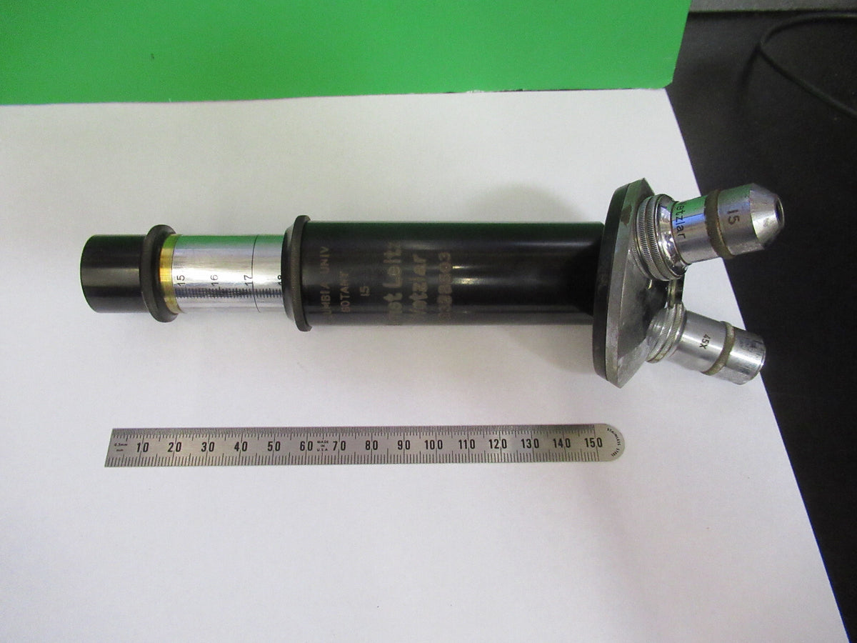 Ernst Leitz Tubus Lens Nosepiece Assembly Microscope Part