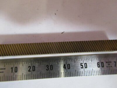Vickers Instruments England Brass Gear Stage Microscope Part