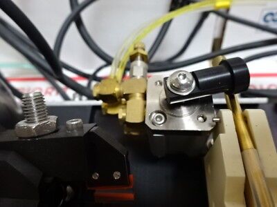 OPTICAL ROTATOR FIXTURE HOLDER PROFESSIONAL POSITIONING LASER OPTICS AS IS &LOB